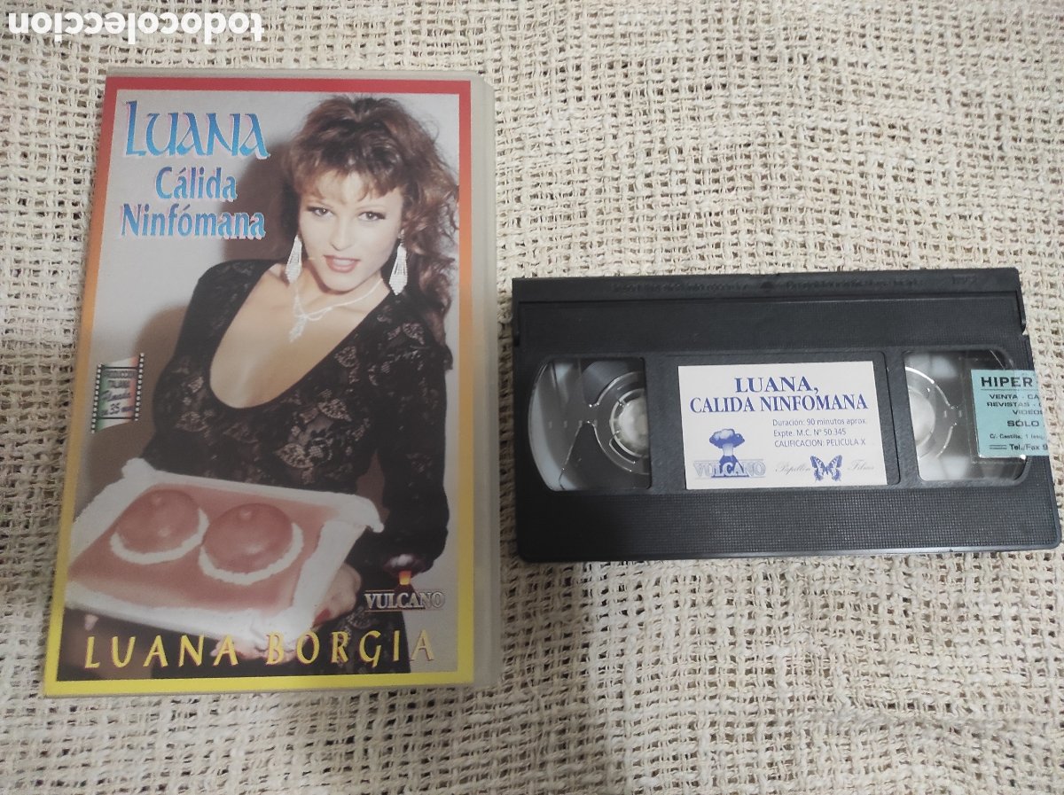 vhs - luana cálida ninfómana - luana borgia- pe - Buy Movies for adults on  todocoleccion