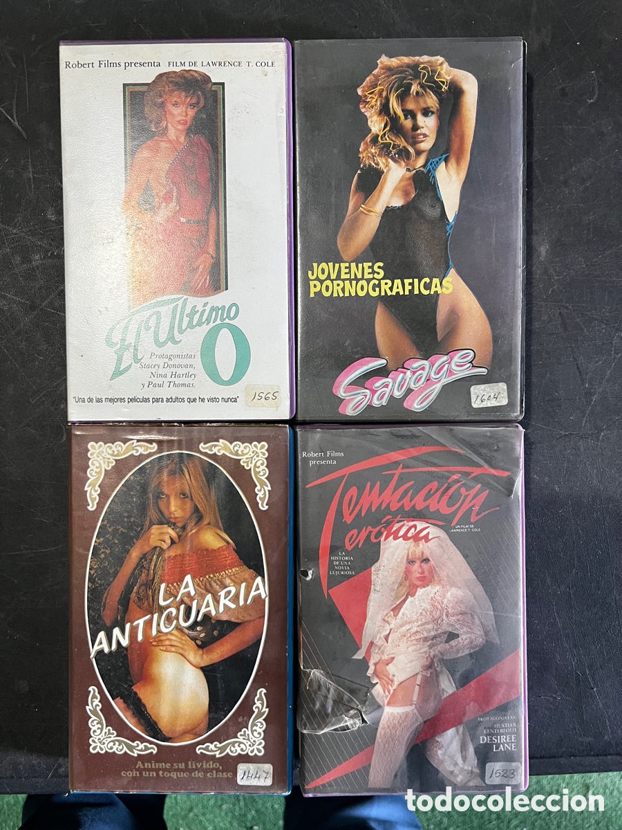 4 películas cine adultos años 70/80 - Compra venta en todocoleccion