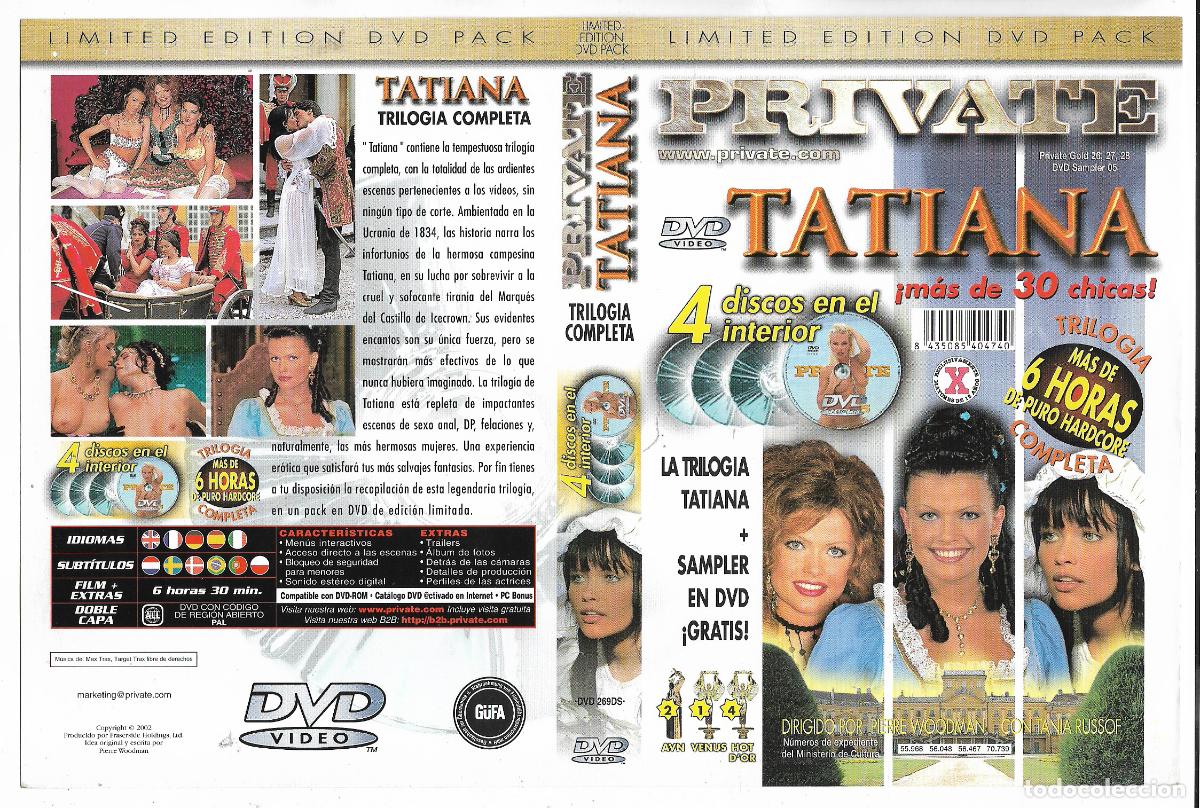 tatiana. private. venta caratula - portada orig - Buy Movies for adults on  todocoleccion