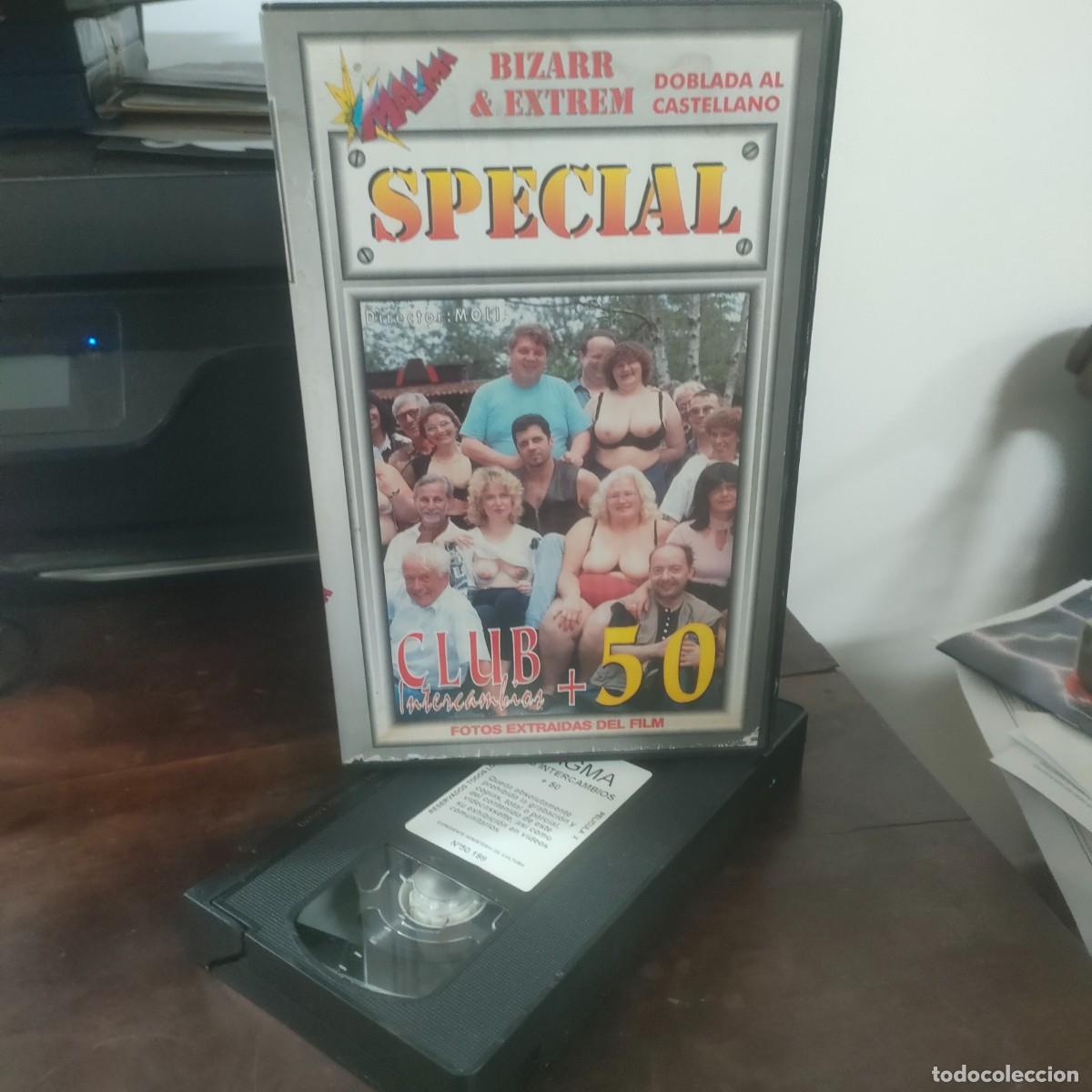 Films: CLUB INTERCAMBIOS +50 - VHS - MAGMA SPECIAL BIZARR & ESTREM