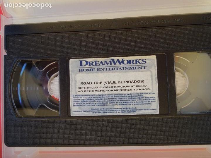 Filme: ROAD TRIP (VIAJE DE PIRADOS ) - CINTA VHS PORNO SOLO PARA ADULTOS