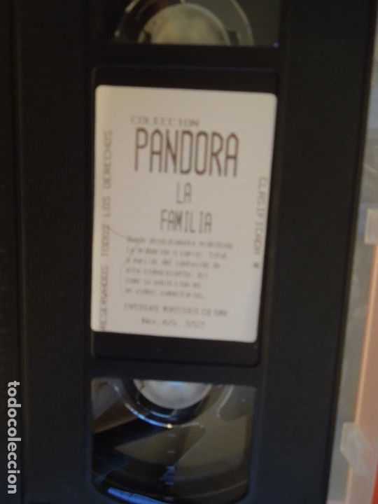 Filme: LA FAMILIA - PANDORA - HERNANDO HILLMANN- CINTA VHS PORNO SOLO PARA ADULTOS