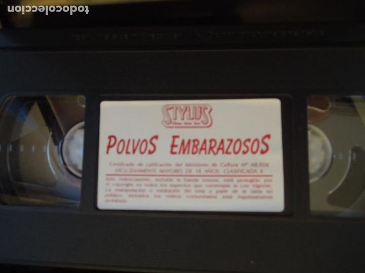 Filme: POLVOS EMBARAZOSOS - TERESA TEASE - CINTA VHS PORNO SOLO PARA ADULTOS