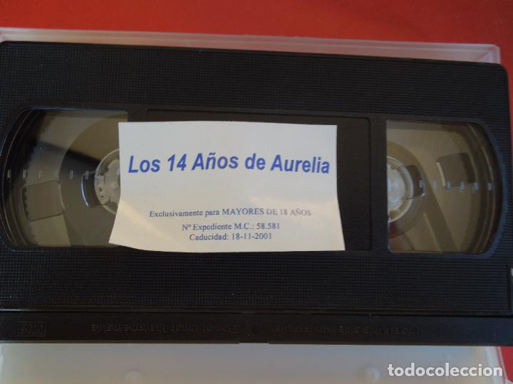 Filme: LOS 14 A&Ntilde;OS DE AURELIA - EDICION ESPA&Ntilde;OLA MICHEL RICAUD - CINTA VHS PORNO SOLO PARA ADULTOS