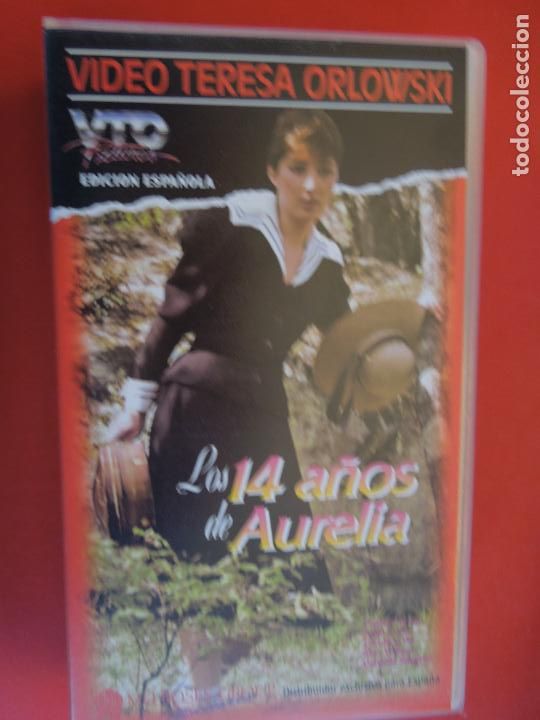 Filme: LOS 14 A&Ntilde;OS DE AURELIA - EDICION ESPA&Ntilde;OLA MICHEL RICAUD - CINTA VHS PORNO SOLO PARA ADULTOS