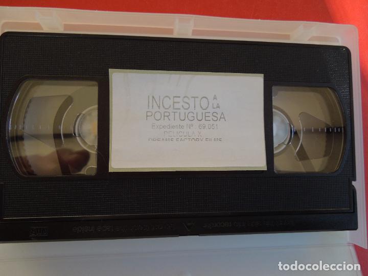 Filme: INCESTO A LA PORTUGUESA - CINTA VHS PORNO SOLO PARA ADULTOS