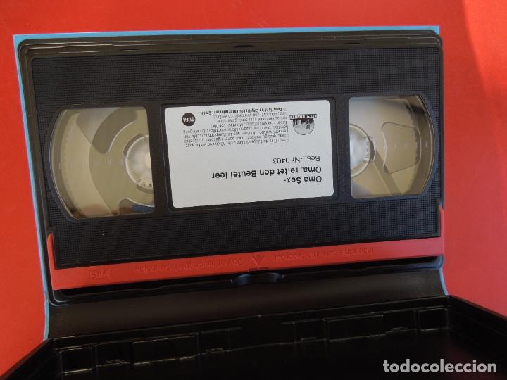 Filme: OMA-SEX OVER SIXTY -OMA REITET DEN BEUTEL LEER -CINTA VHS PORNO SOLO PARA ADULTOS