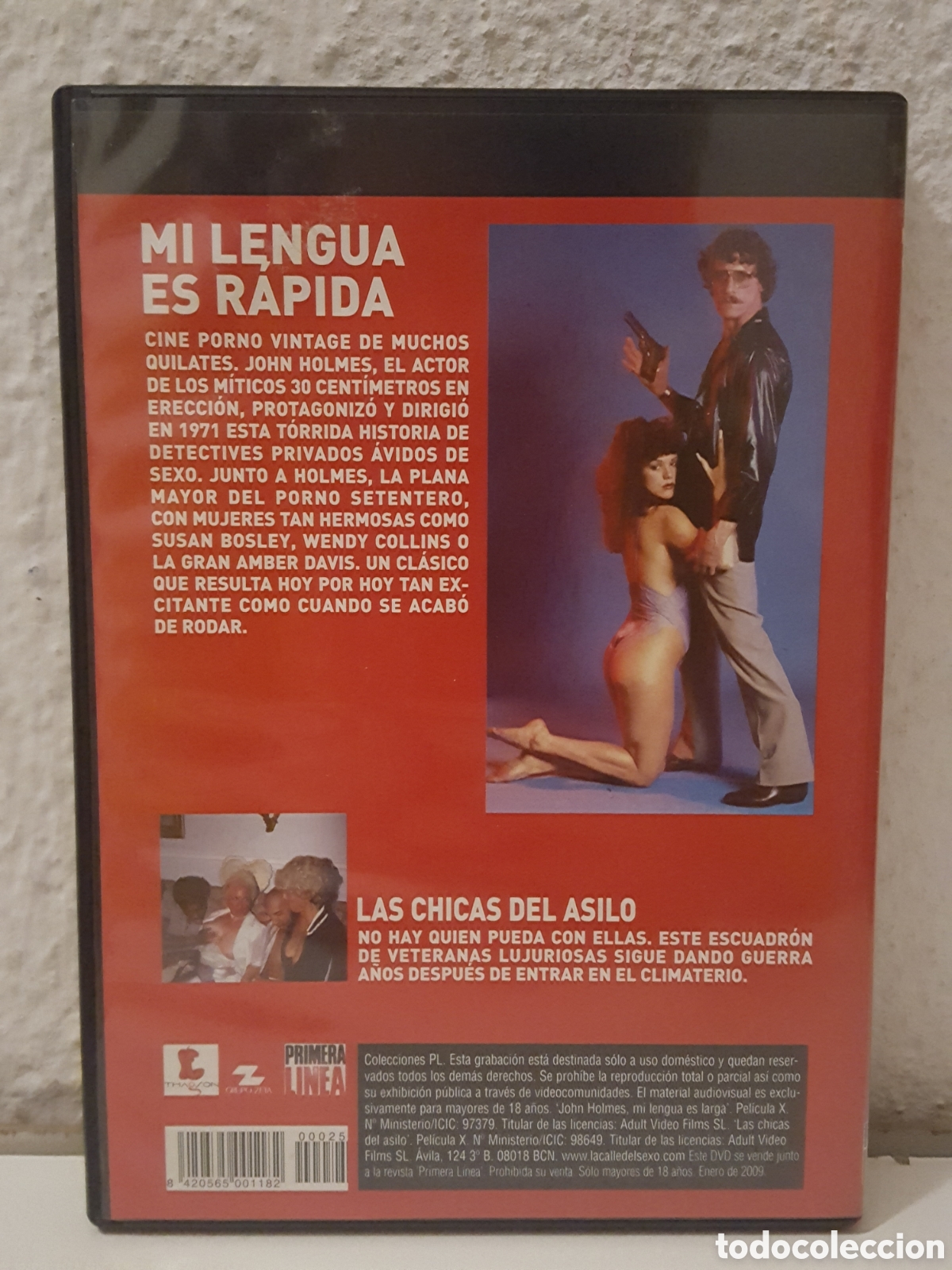 pelicula dvd porno - mi lengua es rapida - john - Buy Movies for adults on  todocoleccion