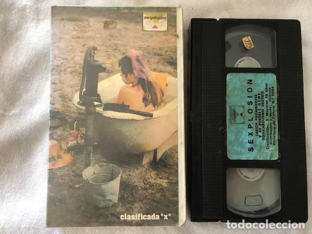 Filme: SEXPLOSION / LABIOS PROMINENTES / SONAMBULISMO EROTICO / CLASIFICADA X / VHS