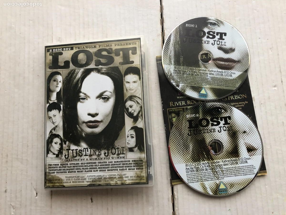 lost justine joli 2 disc set triangle films les - Buy Movies for adults on  todocoleccion