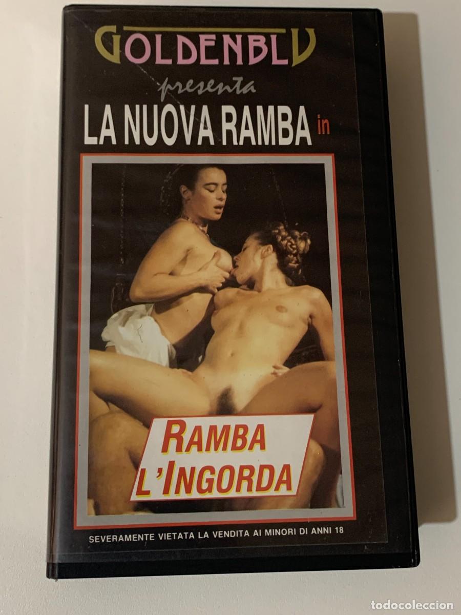 Peliculas: RAMBA L'INGORDA VHS GOLDENBLU BABY POZZI ROCCO SIFFREDI EVA ORLOWSKI