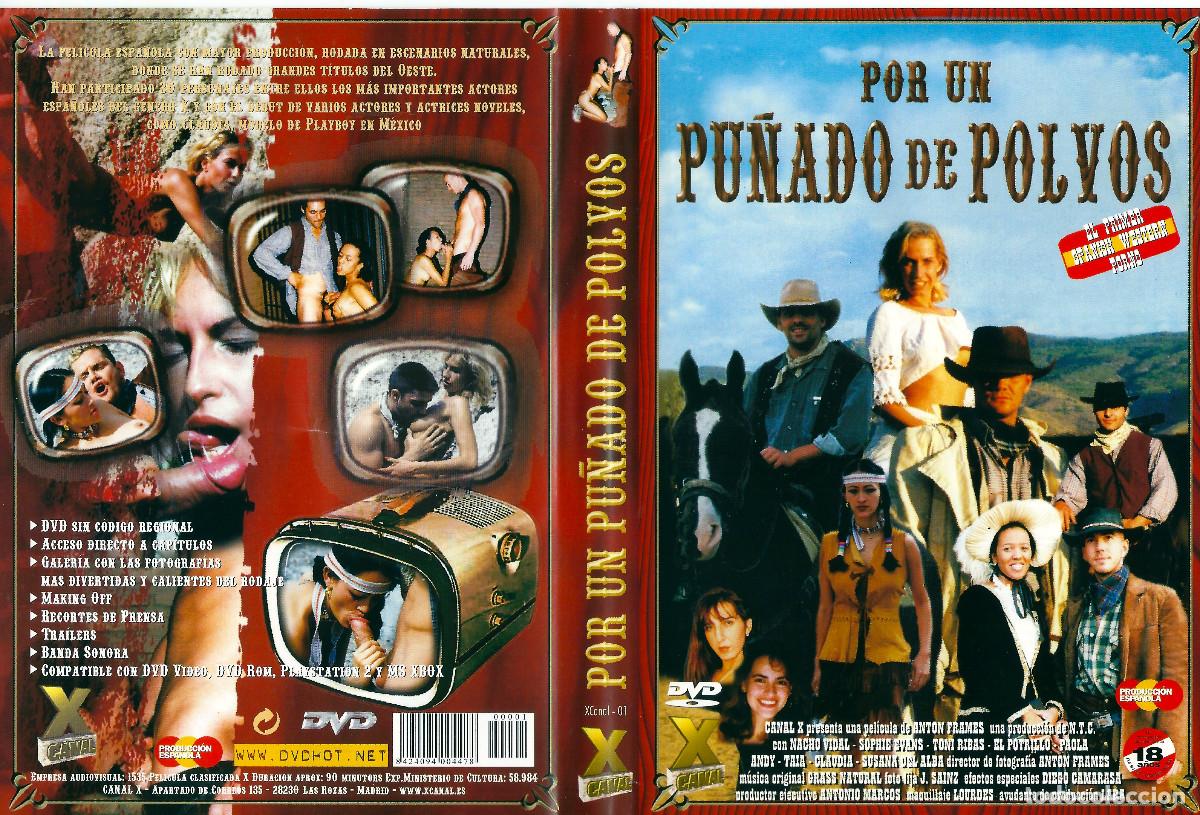 POR UN PUÑADO DE POLVOS SOPHIE EVANS SUSANA DEL ALBA TONI RIBAS NACHO VIDAL  SPAGHETTI WESTERN X DVD