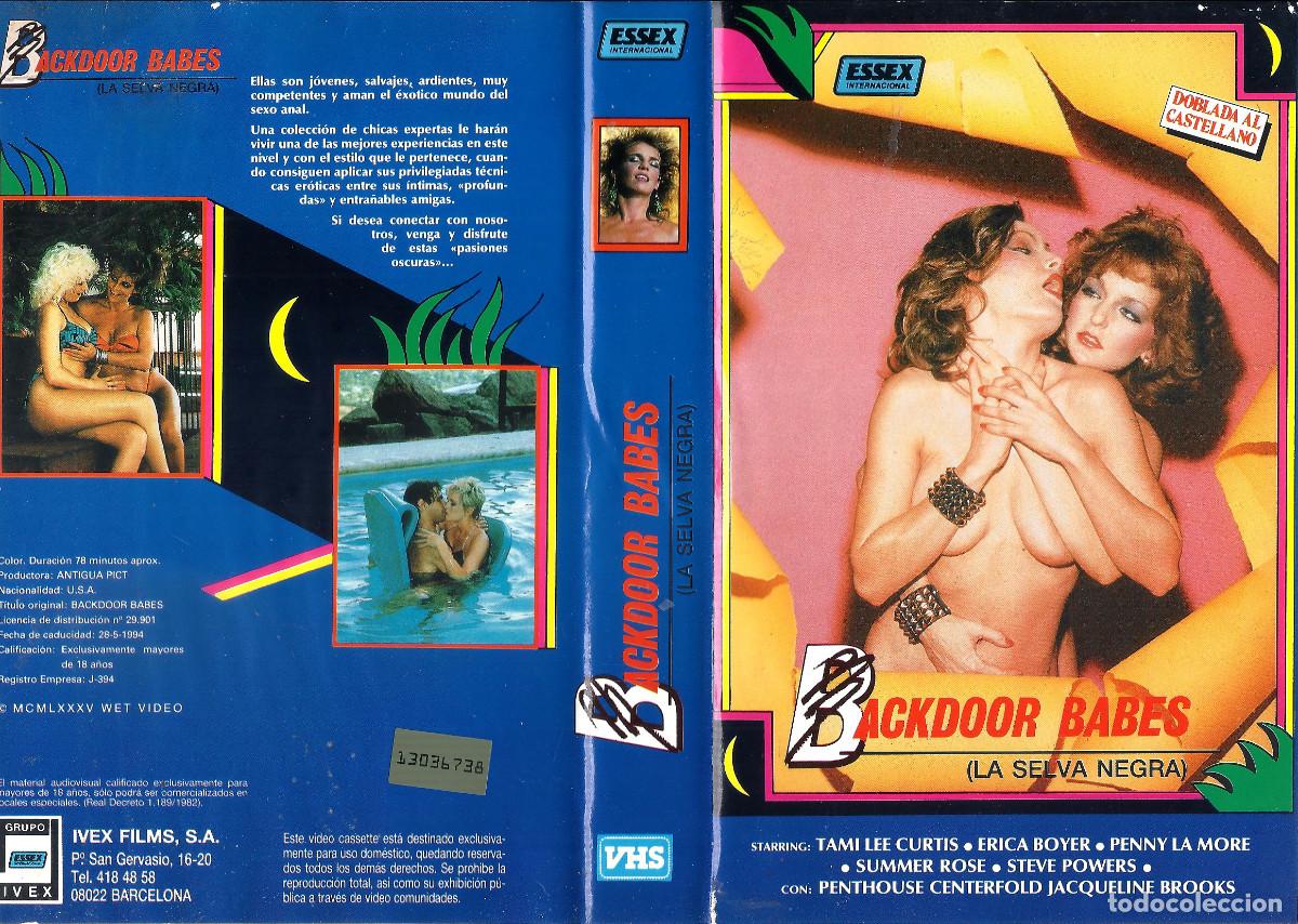 Peliculas: LA SELVA NEGRA RACHEL RYAN SUMMER ROSE JACQUELINE BROOKS ERICA BOYER TAMI LEE CURTIS BACKDOOR X VHS