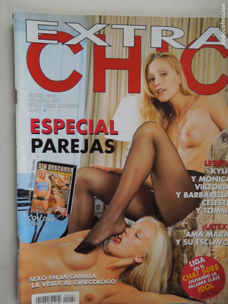 Filme: EXTRA CHIC , N&ordm; 57 - REVISTA PORNO SOLO PARA ADULTOS , ESPECIAL PAREJAS , SEXO EN LA CAMILLA