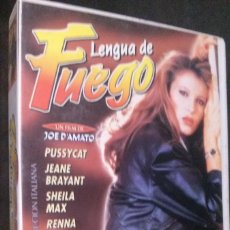 Peliculas: VHS PORNO-LENGUA DE FUEGO-SHEILA STONE-PUSSYCAT-JEANE BRYANT-JOE D´AMATO-GODURIA ANALE