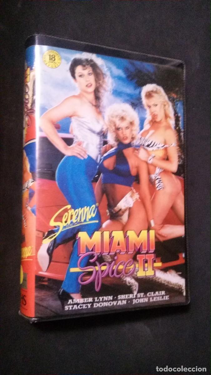 vhs porno-miami spice ii-amber lynn-sheri st. c - Buy Movies for adults on  todocoleccion