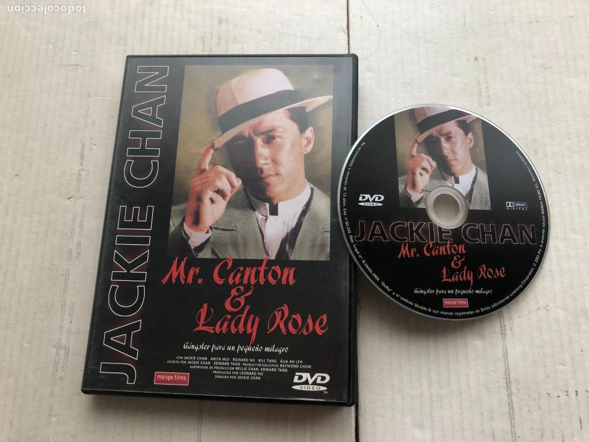 Filme: mr canton & lady rose jackie chan - PELICULA DVD KREATEN