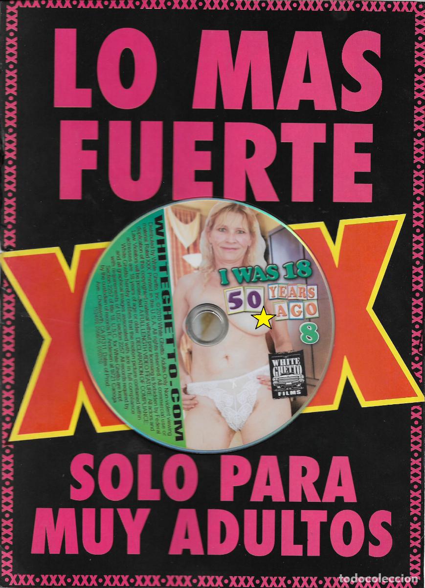 Peliculas: I WAS 18-50 YEARS AGO #8. WHITEGHETTO. Pelicula DVD Adultos Sexo Porno +18 (Adult DVD Rated XXX)