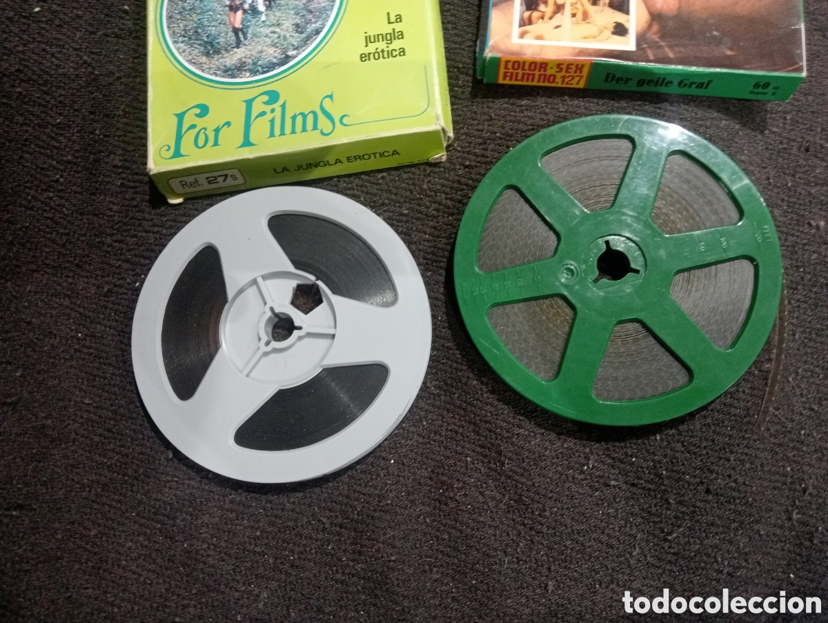 dos peliculas eroticas super 8 mm cine adulto - Compra venta en  todocoleccion