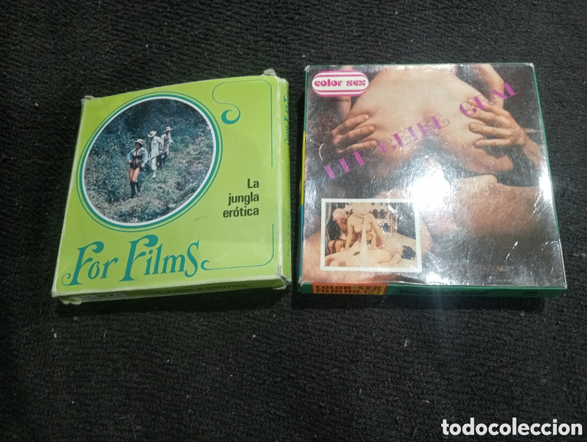 dos peliculas eroticas super 8 mm cine adulto - Compra venta en  todocoleccion