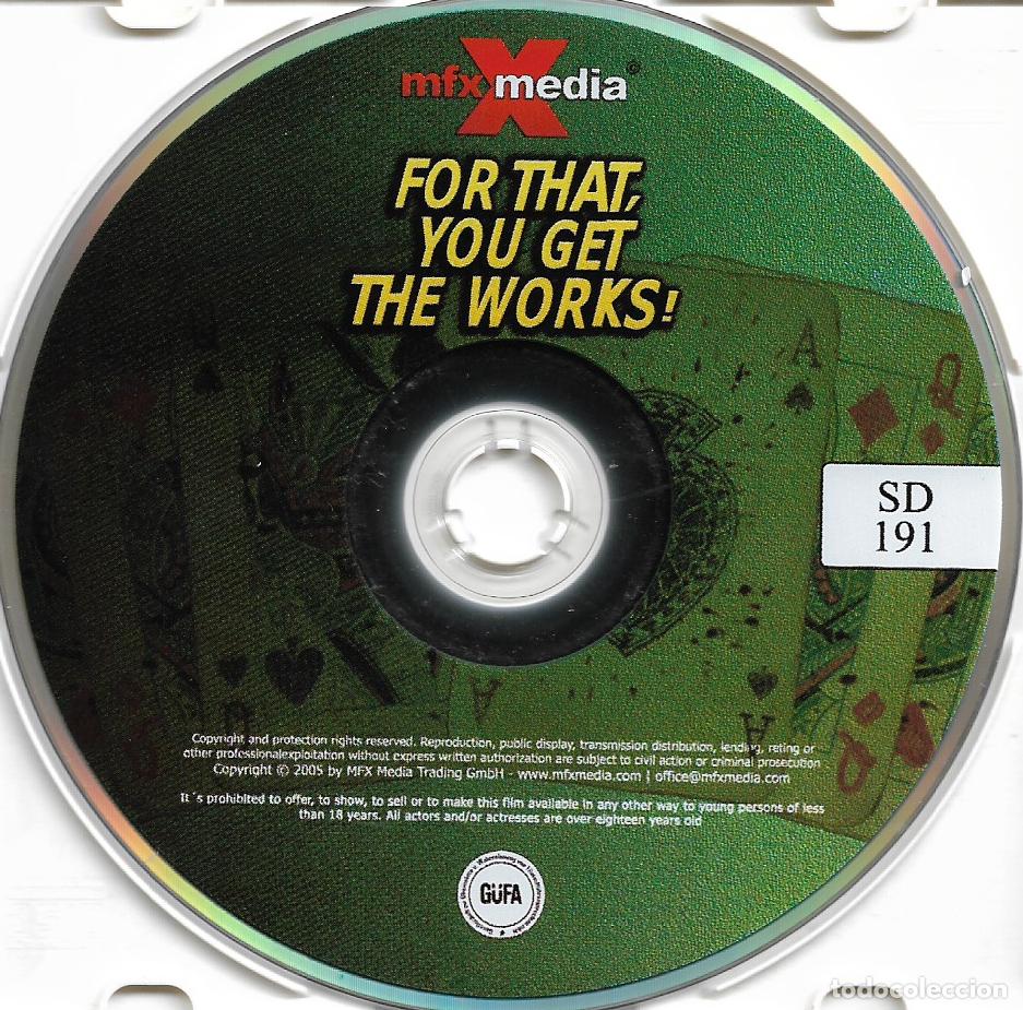 Filme: FOR THAT YOU GET THE WORKS!. MFX VIDEO EUROPE. Pelicula DVD Adultos Sexo Porno (Adult DVD Rated XXX)