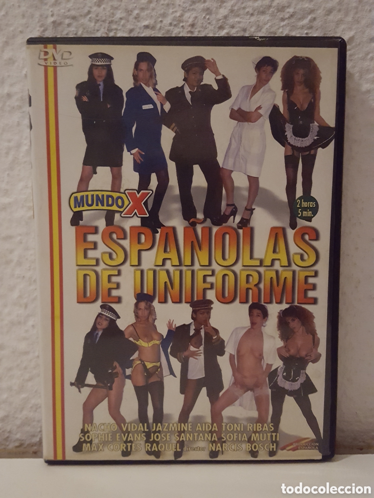 dvd - españolas de uniforme - nacho vidal, cort - Compra venta en  todocoleccion