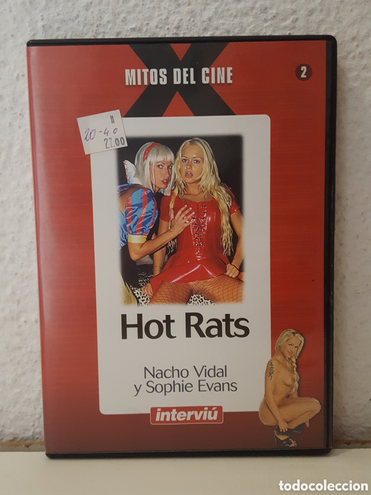 dvd - hot rats - nacho vidal, sophie evans - pe - Compra venta en  todocoleccion