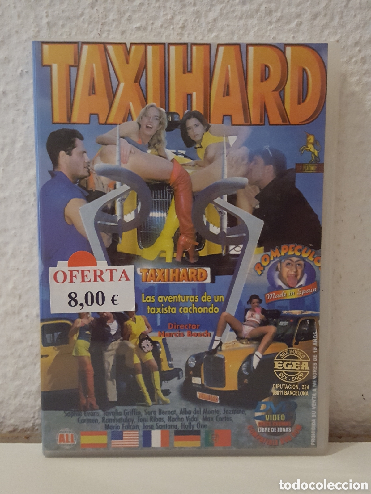 dvd - taxi hard - toni ribas, sophie evans - pe - Buy Movies for adults on  todocoleccion