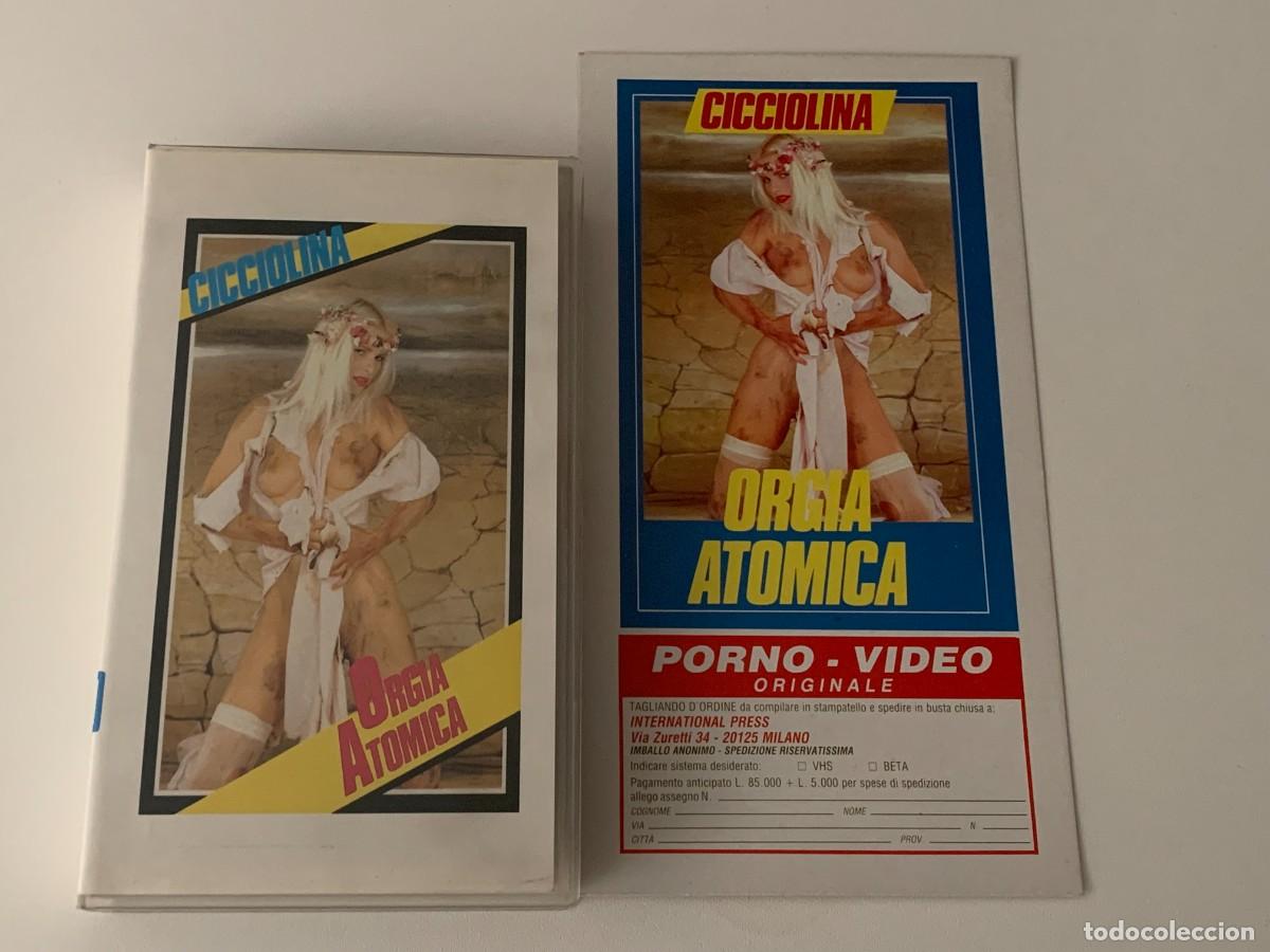 Films: CICCIOLINA ORGIA ATOMICA VHS PAL E.P.P VIDEO 1984 INTERNATIONAL PRESS