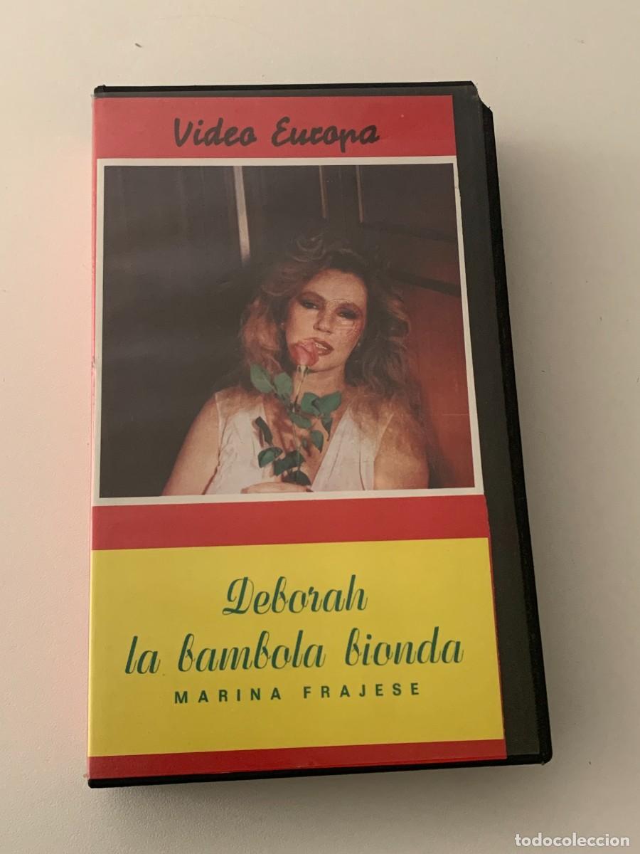 Films: DEBORAH LA BAMBOLA BIONDA VHS PAL VIDEOEUROPA MARINA FRAJESE LOTAR HEDMAN