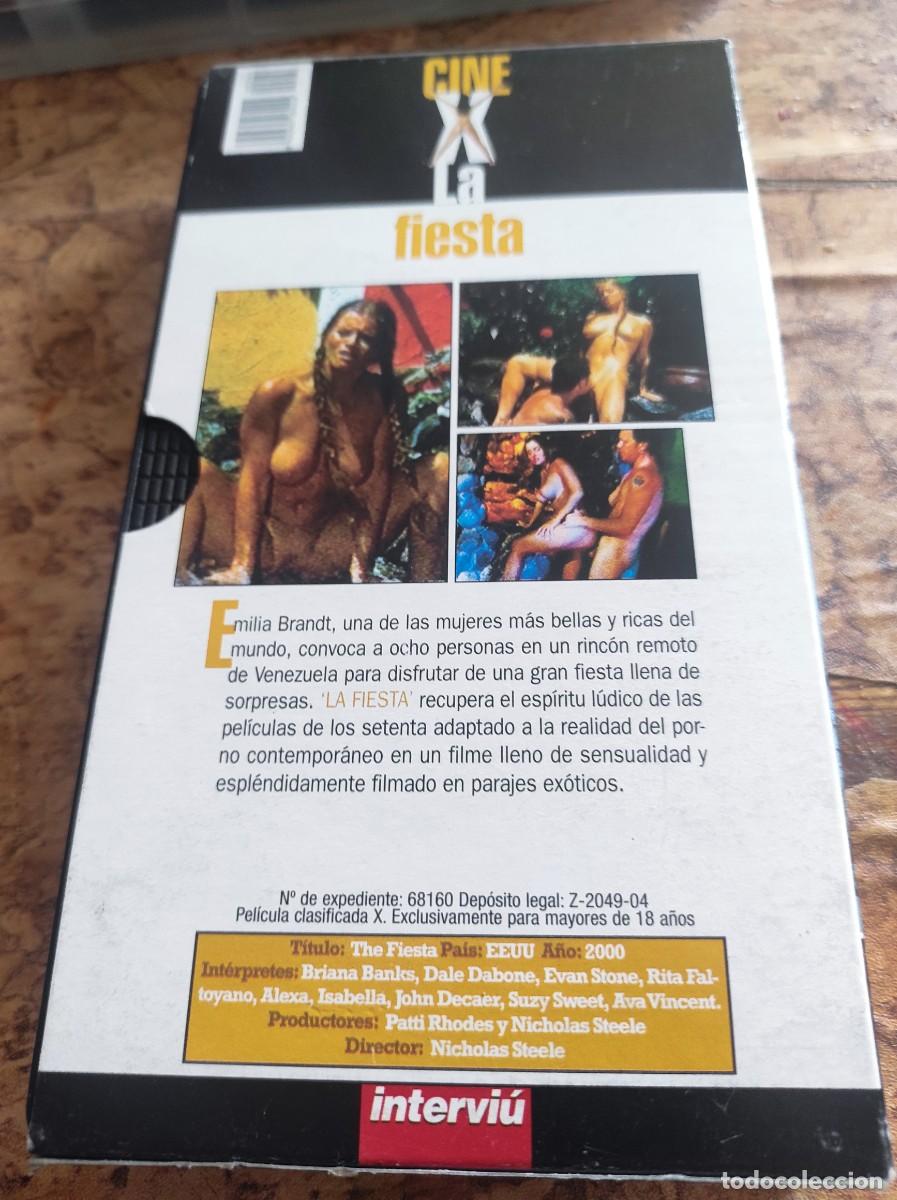 vhs las mejores peliculas del cine x-la fiesta - Compra venta en  todocoleccion