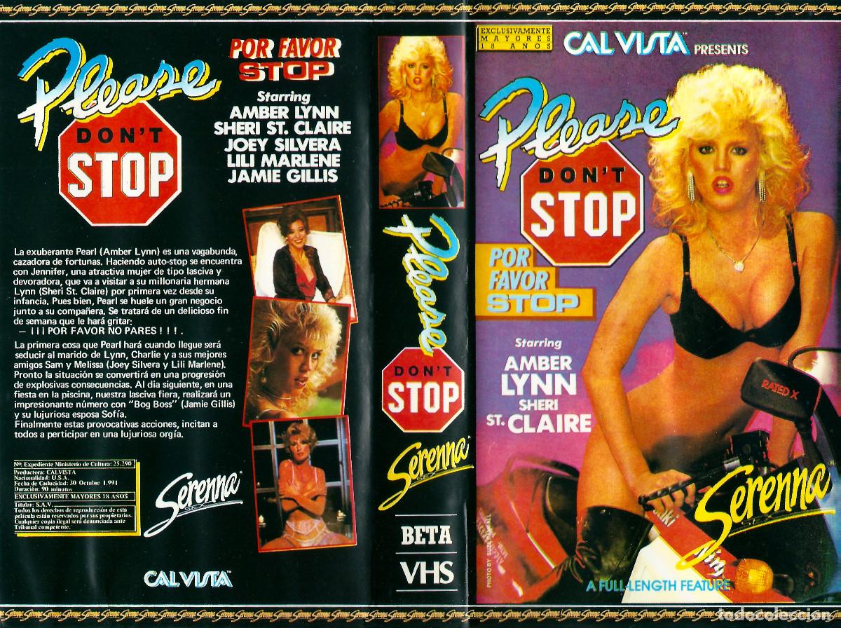 Peliculas: POR FAVOR NO PARES AMBER LYNN SHERI ST. CLAIR LILI MARLENE TAMARA LONGLEY PATTY CLARK MCCALLUM X VHS