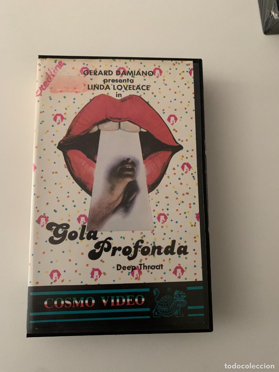 Films: DEEP THROAT aka GOLA PROFONDA VHS PAL RL77 COSMO VIDEO REDLINE LINDA LOVELACE GERARD DAMIANO