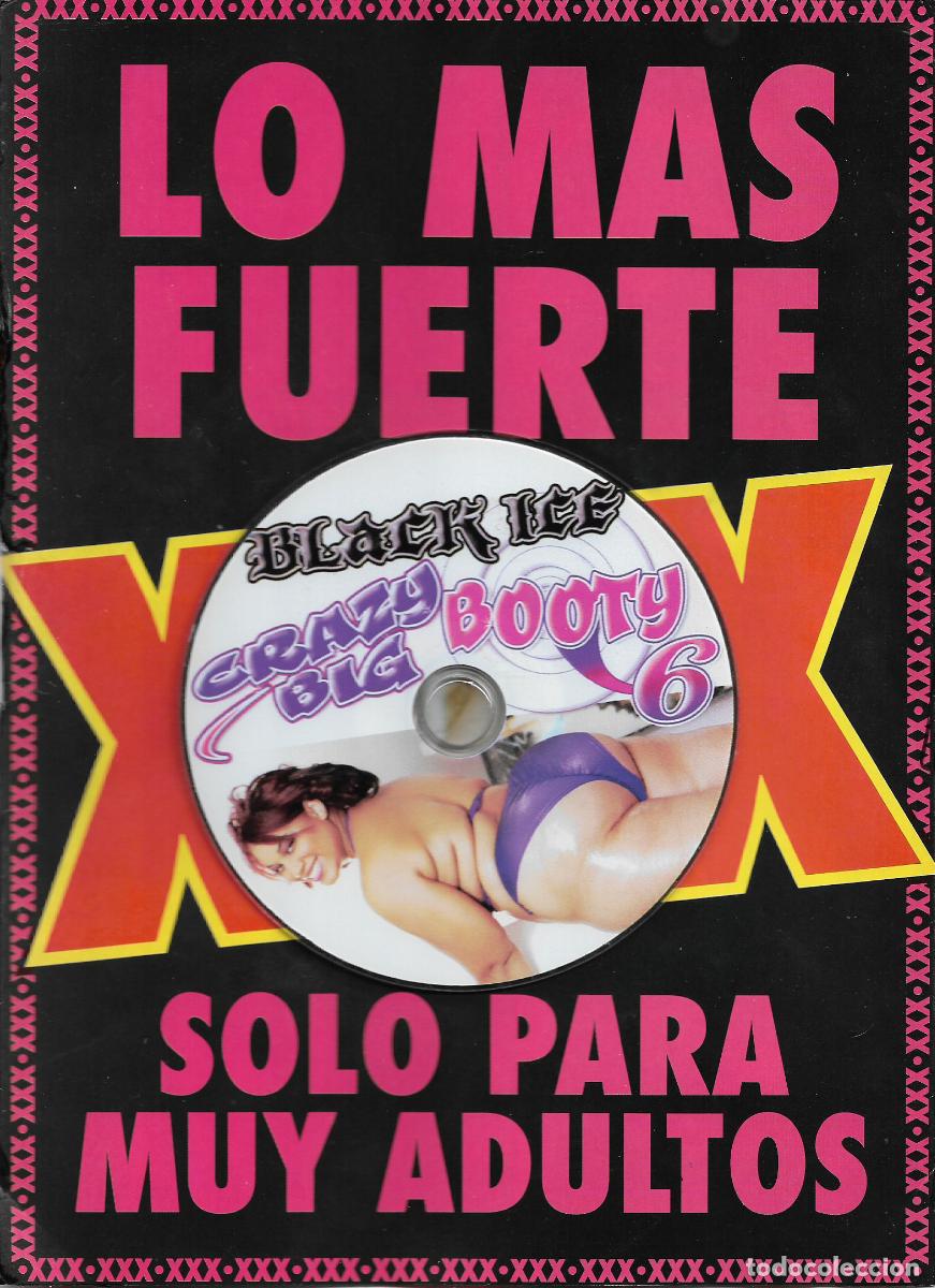 Peliculas: CRAZY BIG BOOTY #6. BLACK ICE. Pelicula DVD Adult Sexo Porno +18 (Adult DVD Rated XXX) (LOW COST.)