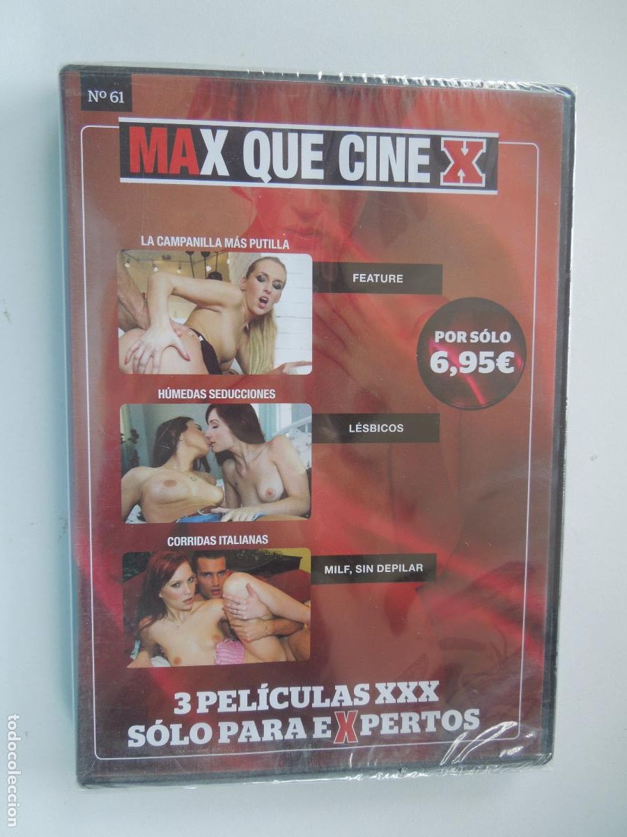 Filme: MAX QUE CINE X - TRES PELICULAS - VER TITULOS - DVD PORNO SOLO PARA ADULTOS PRECINTADO