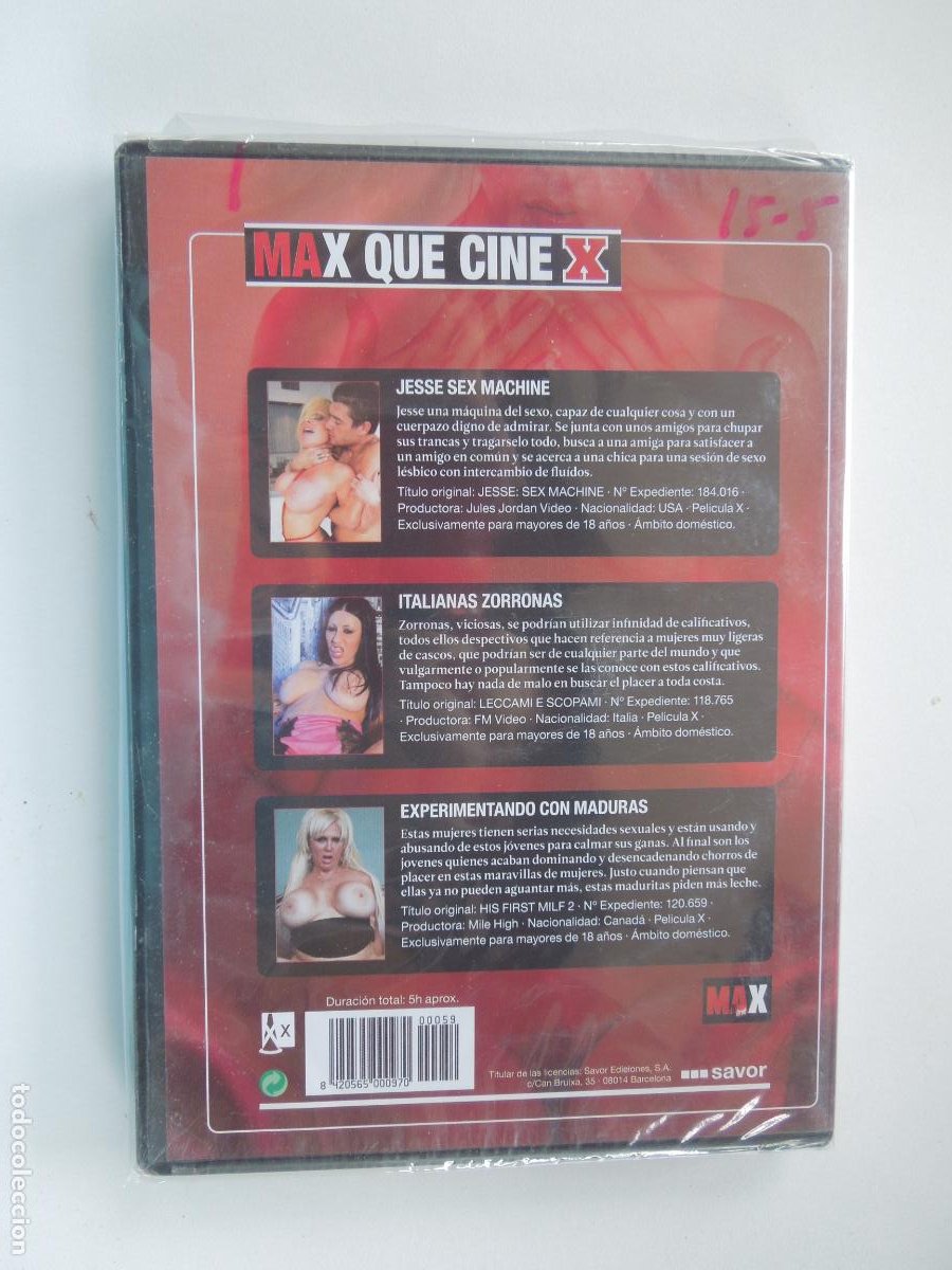 max que cine x - tres peliculas - ver titulos - - Compra venta en  todocoleccion