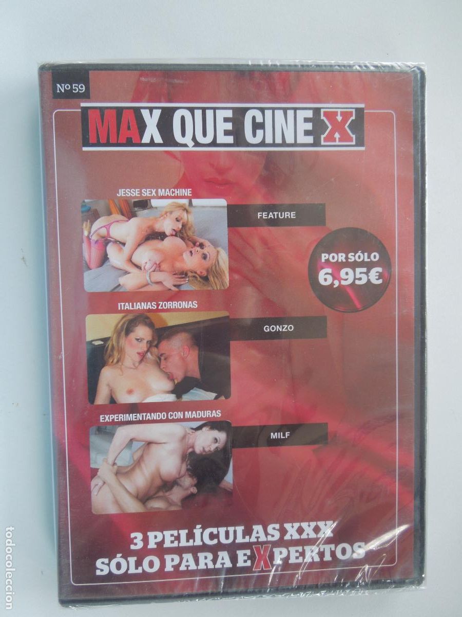 Filme: MAX QUE CINE X - TRES PELICULAS - VER TITULOS - DVD PORNO SOLO PARA ADULTOS PRECINTADO