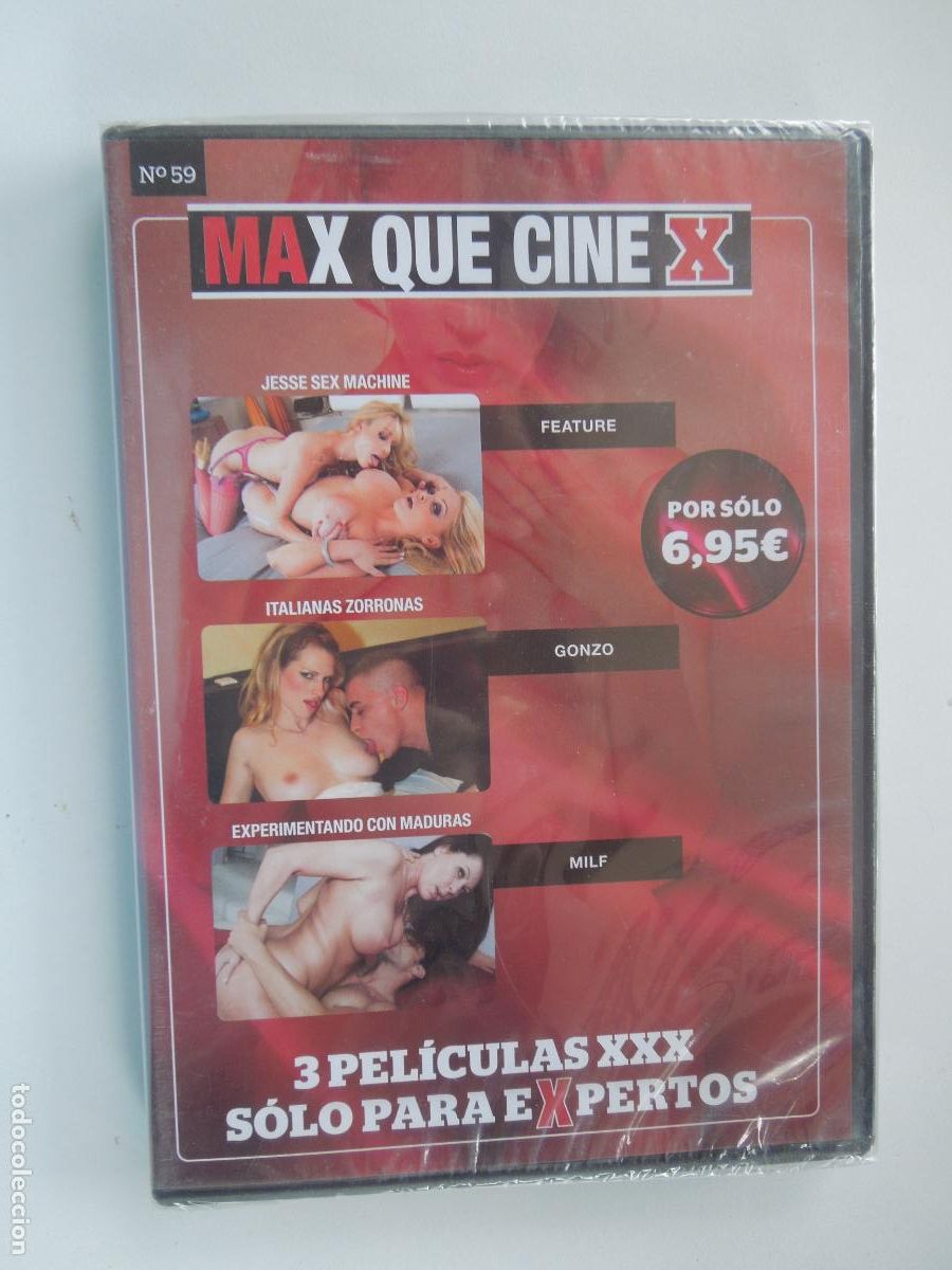 Filme: MAX QUE CINE X - TRES PELICULAS - VER TITULOS - DVD PORNO SOLO PARA ADULTOS PRECINTADO