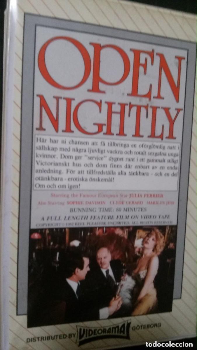 vhs porno-abierto todas las noches-julia perrin - Compra venta en  todocoleccion