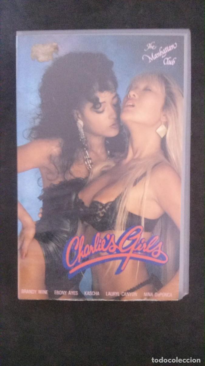 vhs porno-charlie´s girls 1-kascha-brandy wine- - Compra venta en  todocoleccion