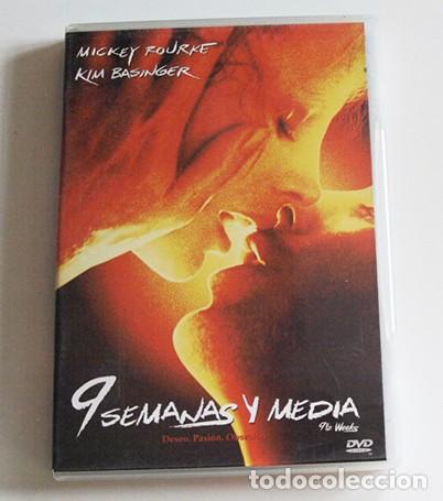 Filme: 9 SEMANAS Y MEDIA DVD PEL&Iacute;CULA ER&Oacute;TICA SUSPENSE KIM BASINGER MICKEY ROURKE ADRIAN LYNE +18