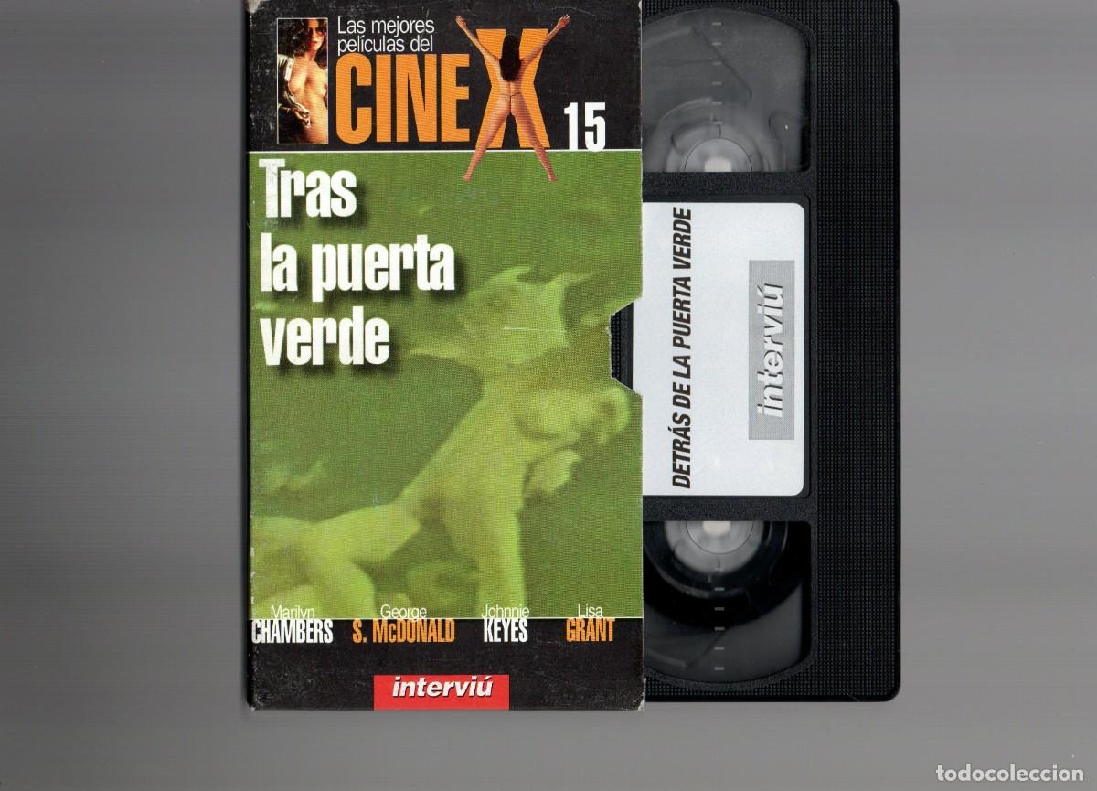 vhs - tras la puerta verde - marilyn chambers / - Acheter Films pour  adultes sur todocoleccion