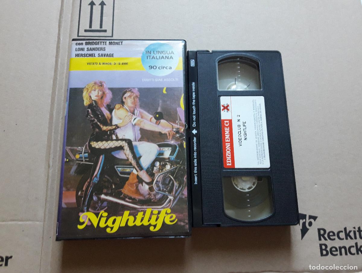 Film: Nightlife VHS EMC (1982) Bridgette Monet, Ginger Lynn, Loni Sanders