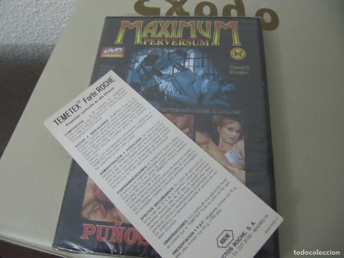 Films: MAXIMUM PERVERSUM PU&Ntilde;OS DENTRO DVD PAPILLON PRECINTADO NUEVO