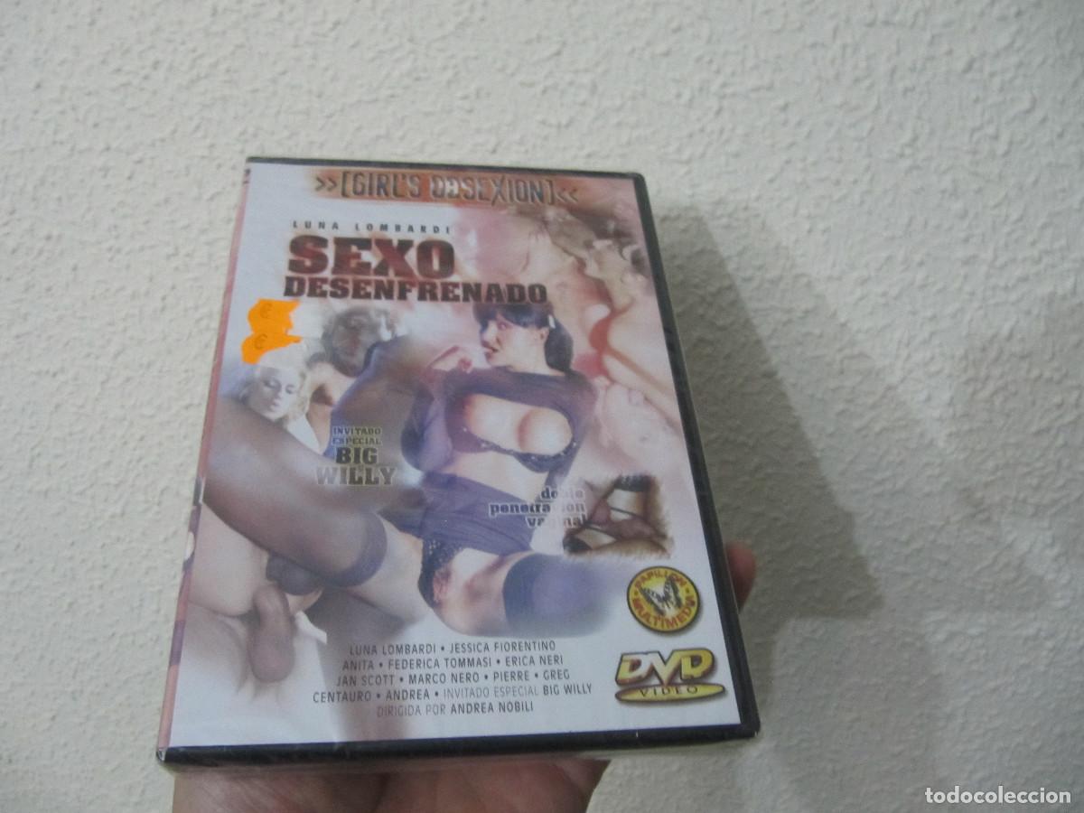Peliculas: SEXO DESENFRENADO DVD PRECINTADO LUNA LOMBARDI PAPILLON