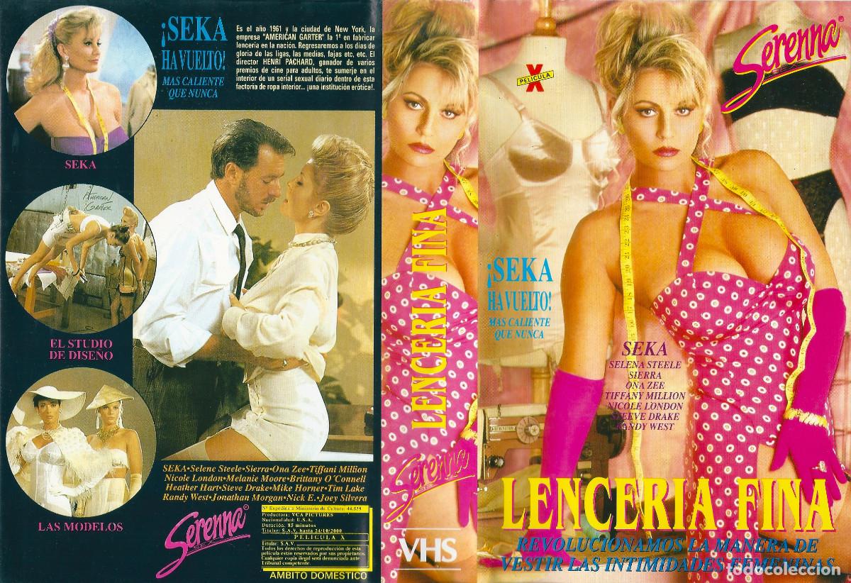 Peliculas: LENCERIA FINA MELANIE MOORE NICOLE LONDON BRITTANY O'CONNELL SEKA ONA Z HEATHER HART VERONICA X VHS