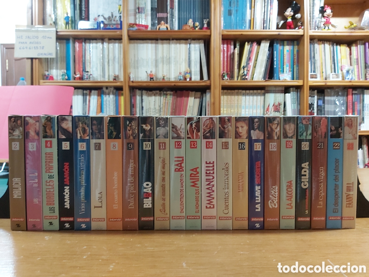 Films: VHS * LOTE JOYAS DEL CINE EROTICO * 22 PELICULAS VHS INTERVIU * VER FOTOS TITULOS PRECINTADAS *