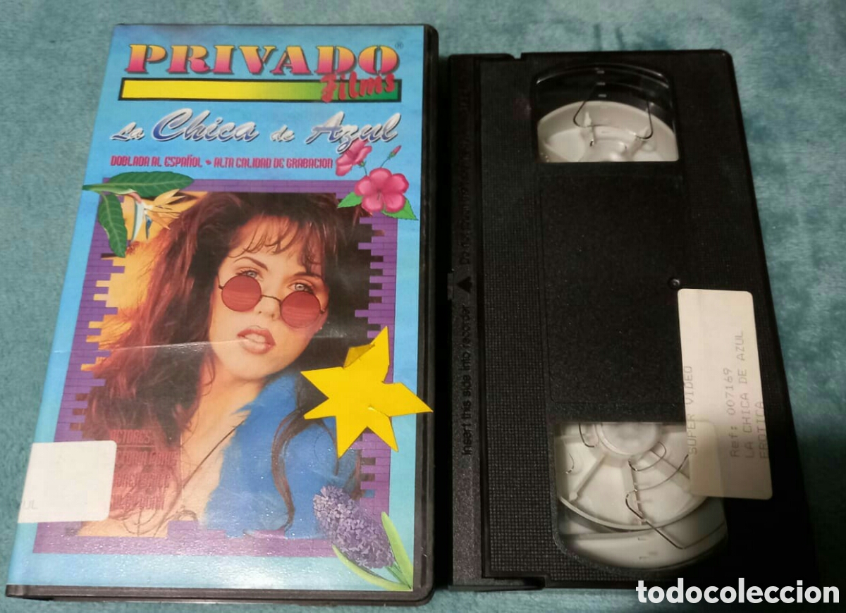 Filme: La chica de azul vhs ADULTOS