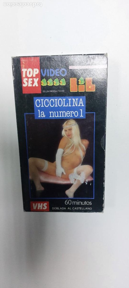 Peliculas: X adultos Cicciolina La n&uacute;mero 1 VHS