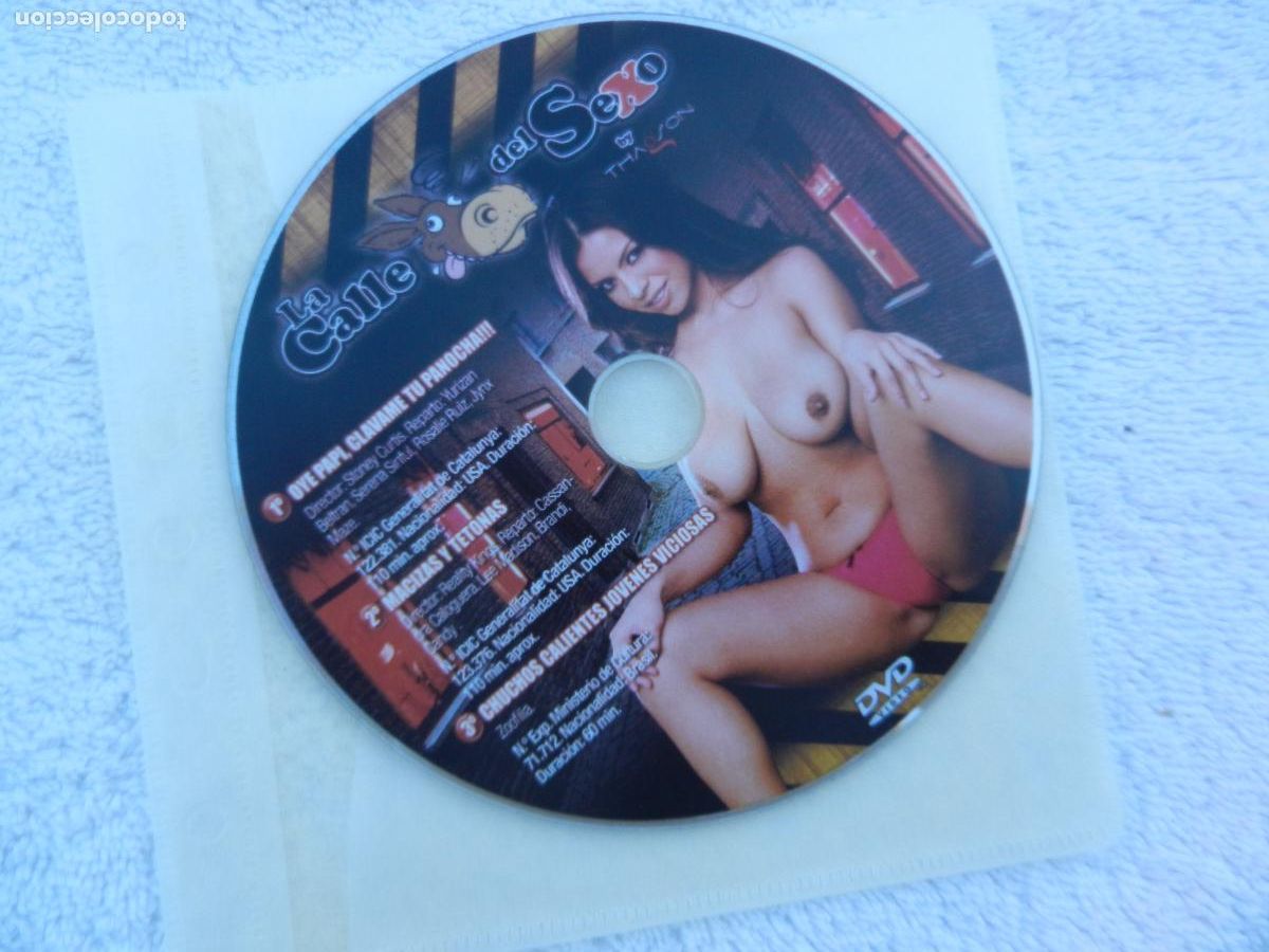 Filme: LA CALLE DEL SEXO -XXX -TRES PELIS- DVD PORNO PARA ADULTOS - VER TITULOS -
